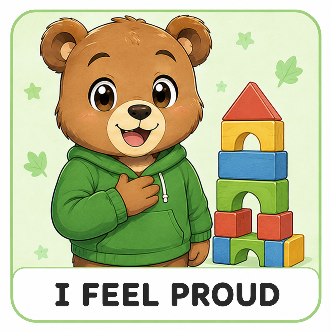 I Feel Proud card preview