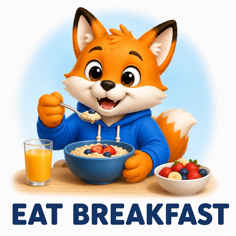 Eat Breakfast card preview