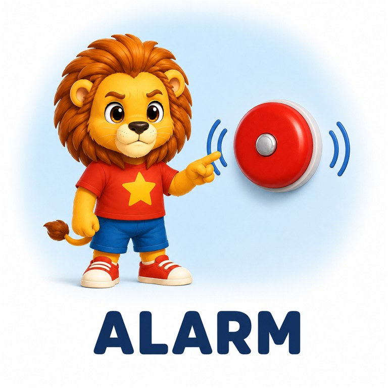 Alarm card preview