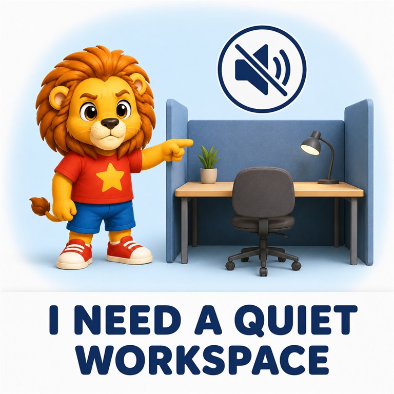 I Need A Quiet Workspace card preview